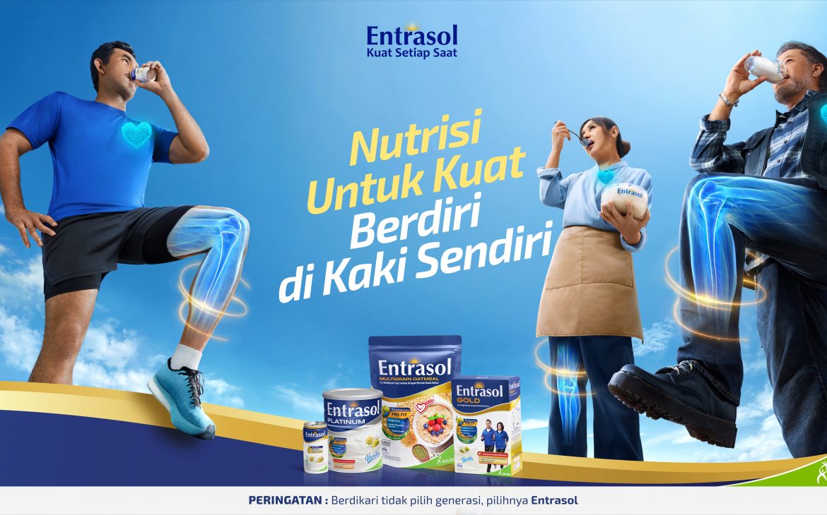 Entrasol Perkuat Gaya Hidup Sehat Lintas Generasi Melalui Nutrisi Harian bagi #PejuangBerdikari