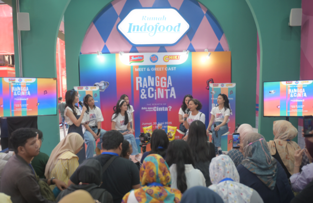 Baper! Geng Cinta rayakan Kisah Romantis di Rumah Indofood-Jakarta Fair 2025!
