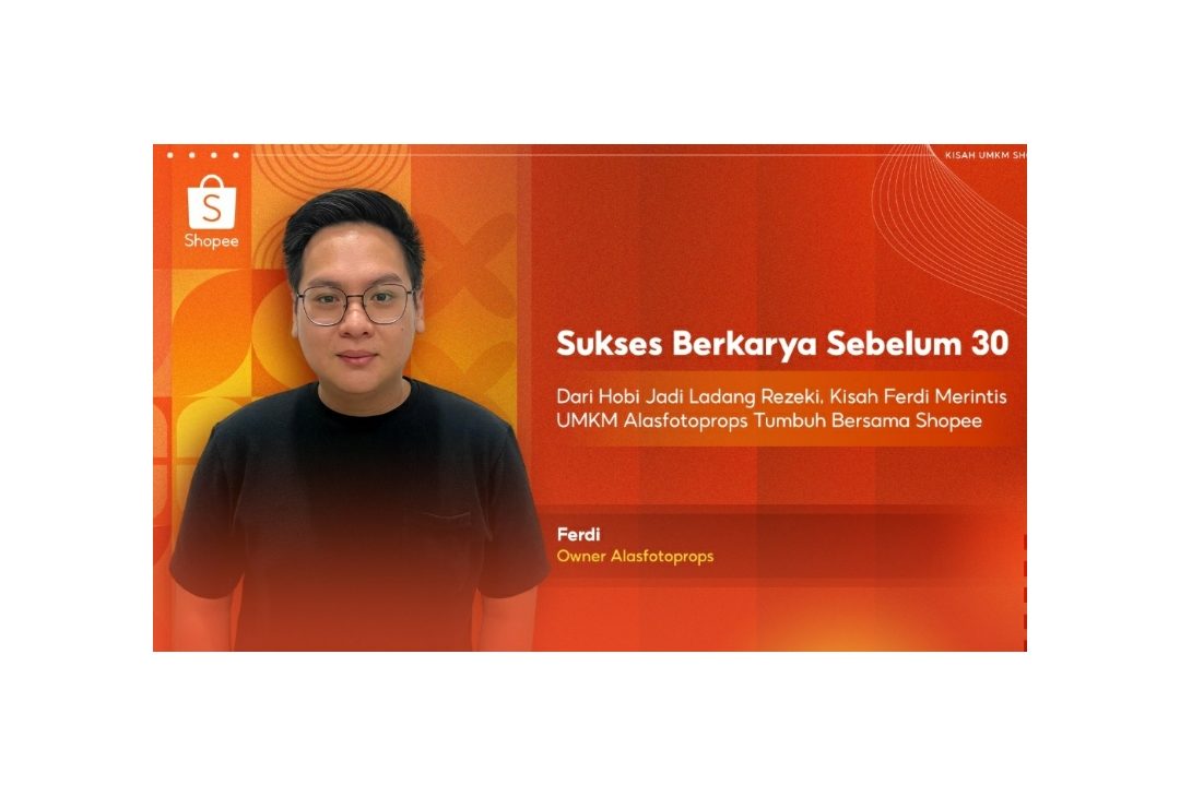 Sukses Berkarya Sebelum 30: Dari Hobi Jadi Ladang Rezeki, Kisah Ferdi Merintis UMKM Lokal, Alasfotoprops Tumbuh Bersama Shop