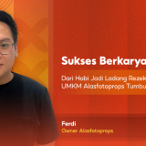 Sukses Berkarya Sebelum 30: Dari Hobi Jadi Ladang Rezeki, Kisah Ferdi Merintis UMKM Lokal, Alasfotoprops Tumbuh Bersama Shop