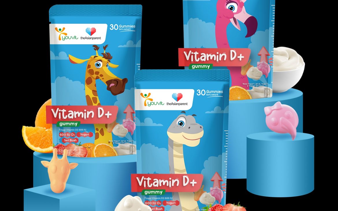 Youvit Merayakan Hari Anak Nasional dengan Meluncurkan Vitamin D+ Kids Gummy