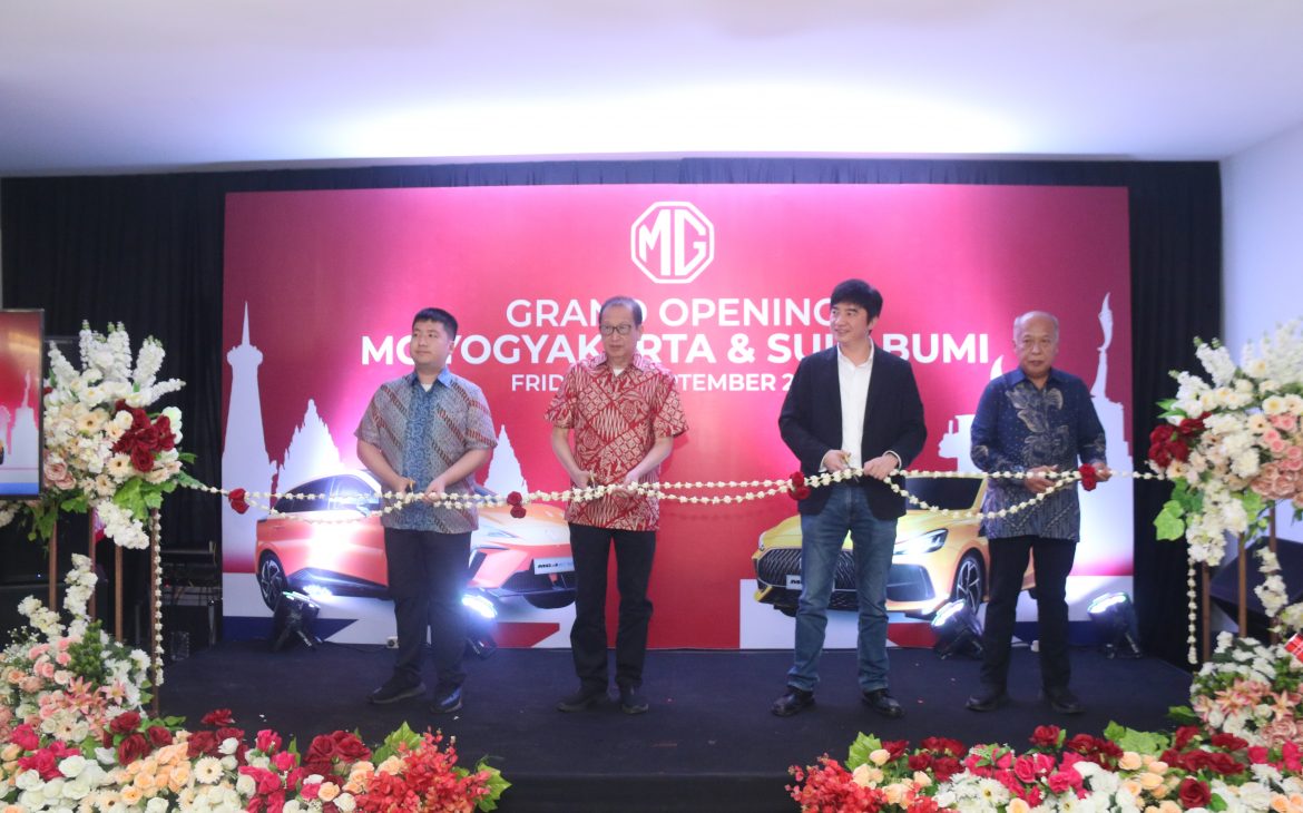 MG Kembali Resmikan Jaringan Dealer 3S di Yogyakarta dan Sukabumi
