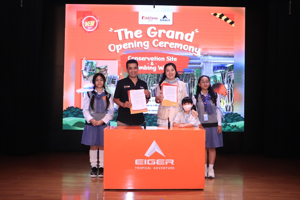 Menjelajah Alam Indonesia Sejak Dini, EIGER Buka Conservation Site dan Panjat Dinding Seru di Kidzania!