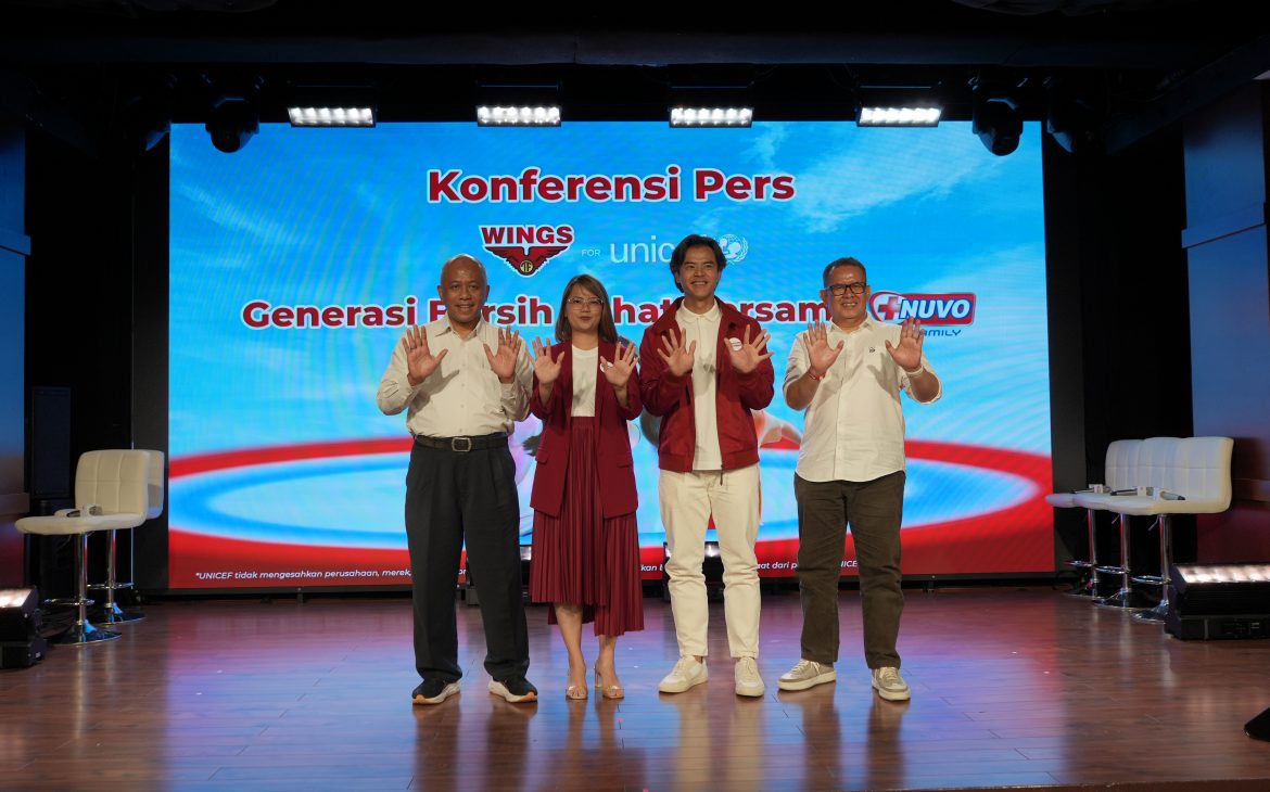 Sambut Hari Cuci Tangan Sedunia, WINGS for UNICEF Bersama NUVO Family dukung Akses Sanitasi Dan Edukasi Hidup Bersih Sehat di Sekolah