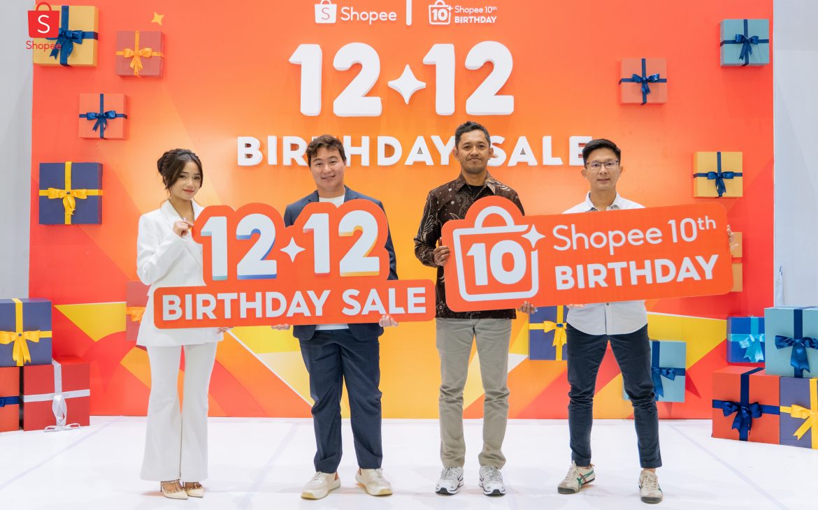 Shopee Rayakan Satu Dekade Mengukir Cerita Pertumbuhan: Hadirkan Fuji, Batik Kanthil, dan Kintakun Sambut Puncak 12.12 Birthday Sale