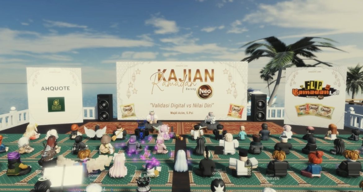 Ustadz Masuk Metaverse Roblox: Neo Coffee Ajak Anak Muda ikut Kajian Ramadan dan Konser Haddad Alwi