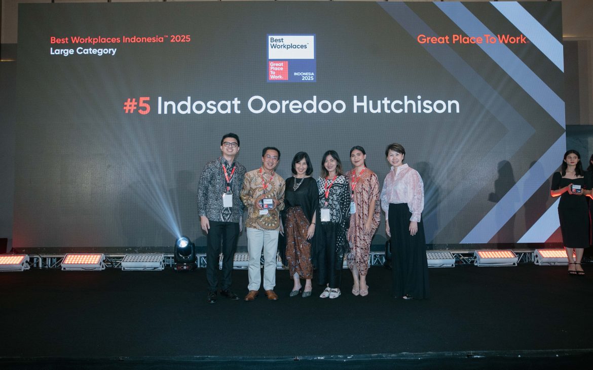 Indosat Masuk Daftar Fortune 100 Best Companies to Work For™ Level Asia Tenggara, Bukti Daya Saing Perusahaan Indonesia di Level Regional