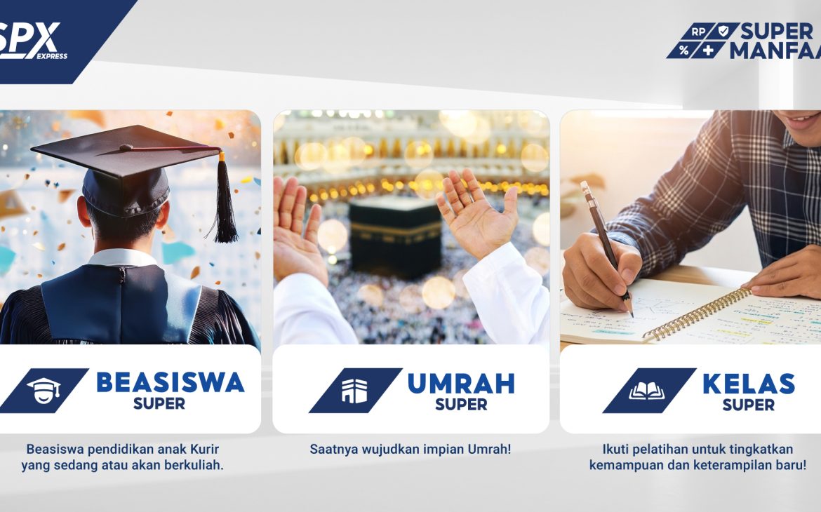 SPX Express Perkuat Dukungan untuk Apresiasi Kurir melalui Program Umrah dan Beasiswa Baru
