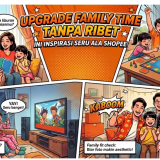 Bikin Momen Kumpul Keluarga di Rumah Makin Seru dengan Inspirasi Kegiatan ala Shopee