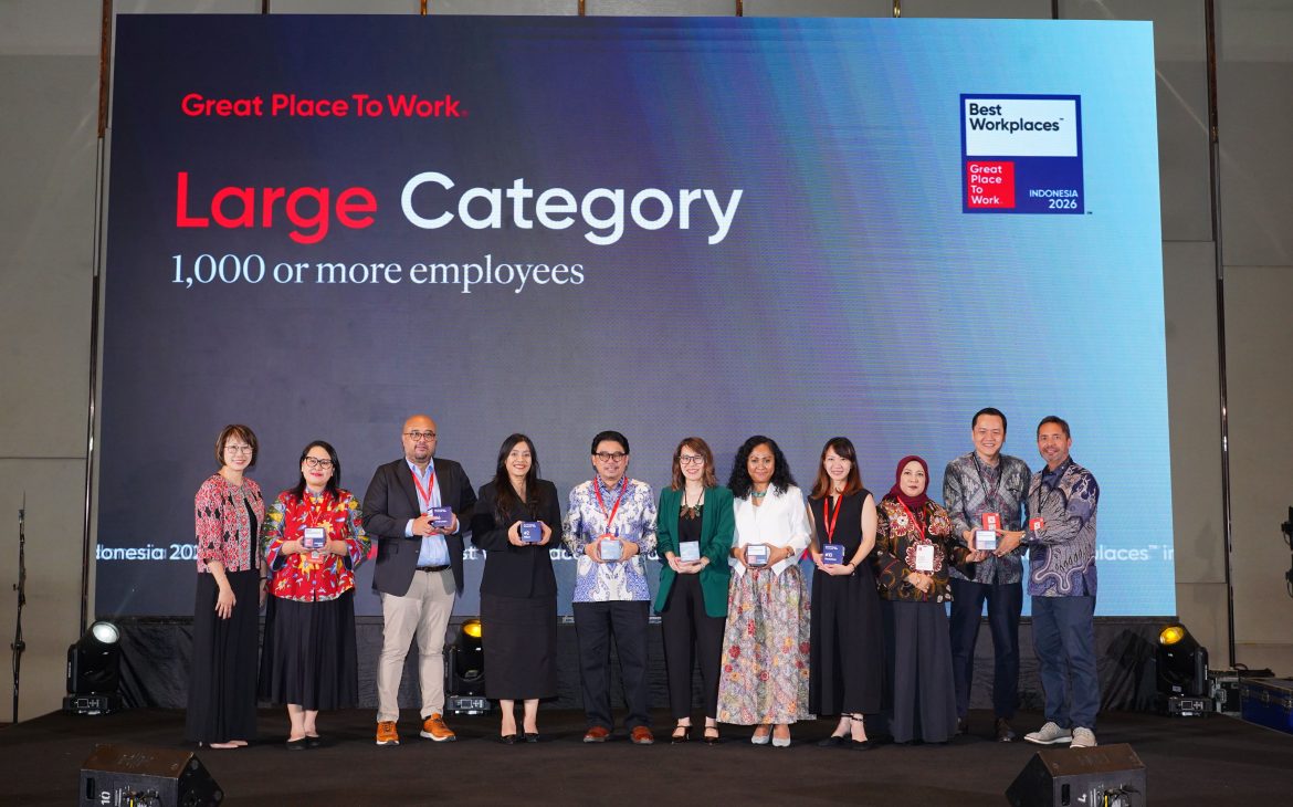 25 Perusahaan Raih Predikat Best Workplaces™ in Indonesia 2026, berdasarkan Penilaian dari 74 ribu Lebih Karyawan